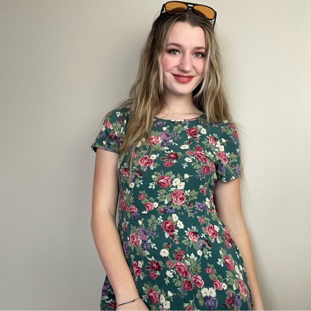 Darling Cottagecore Floral Dress